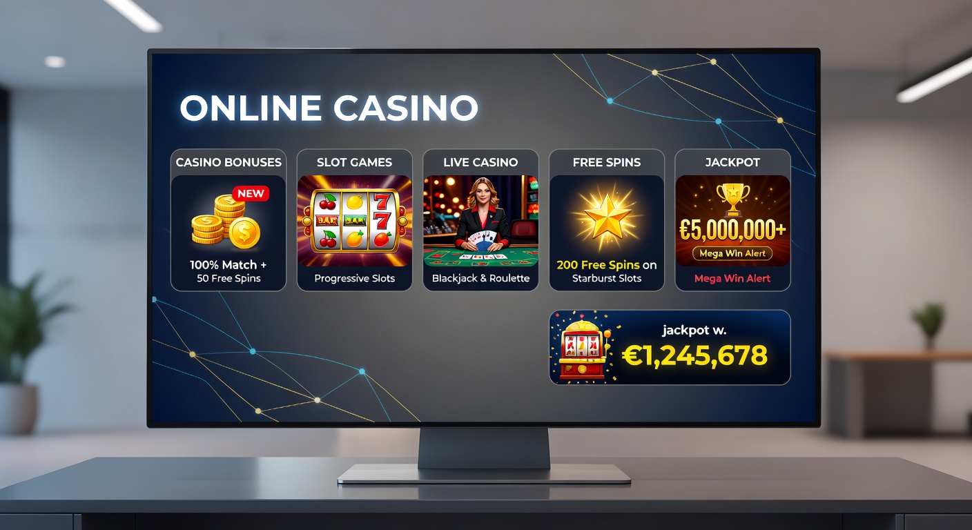 Live dealer blackjack table with cards dealt and roulette wheel spinning, overlaid on a mobile screen with payment icons