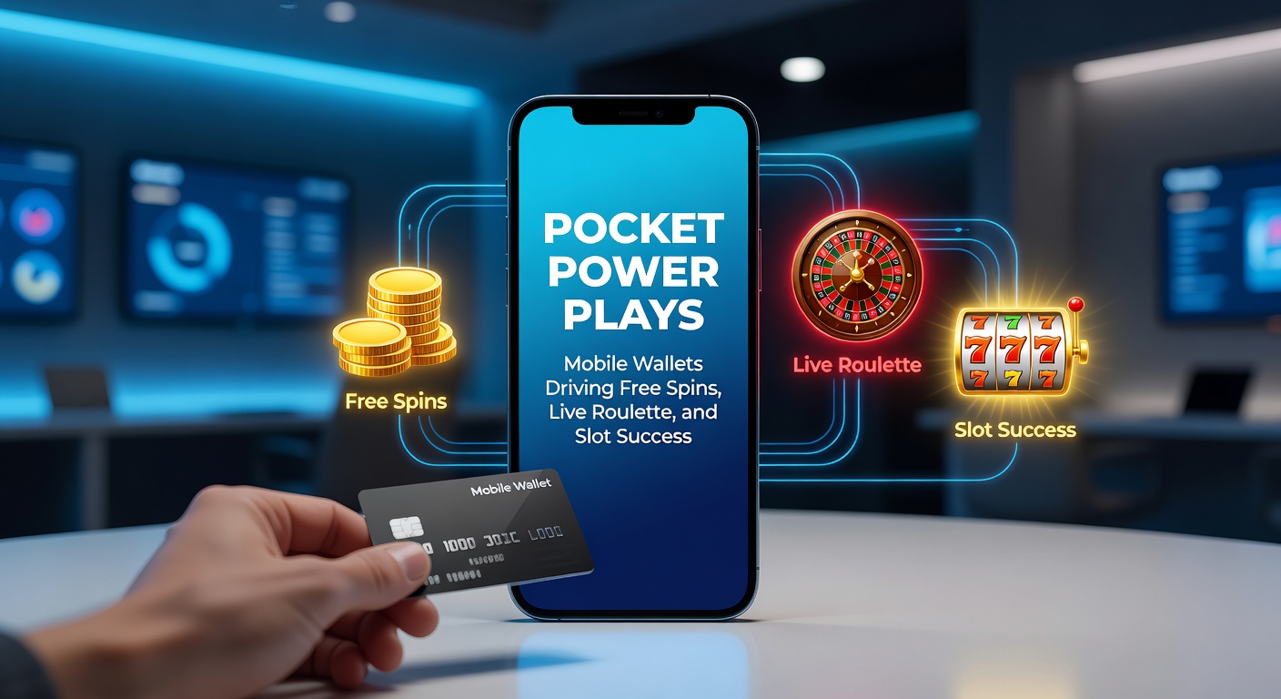 Live roulette wheel spinning on a mobile screen with a mobile wallet deposit notification overlay, emphasizing speed and excitement