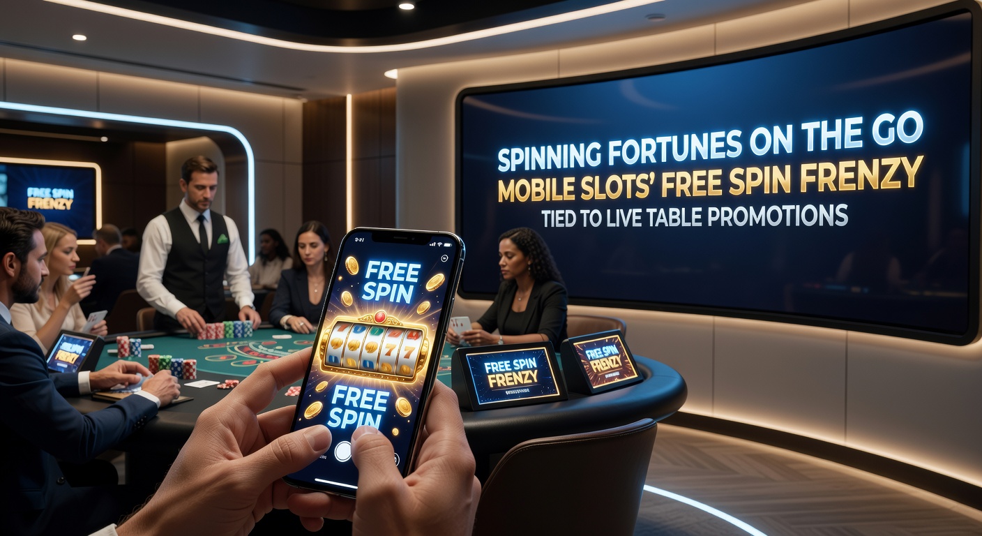 Split-view of free spins activating on mobile slot app next to live dealer roulette wheel spinning
